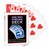 1 Way Forcing Deck RED Backed Bicycle - Choose Suit & Value