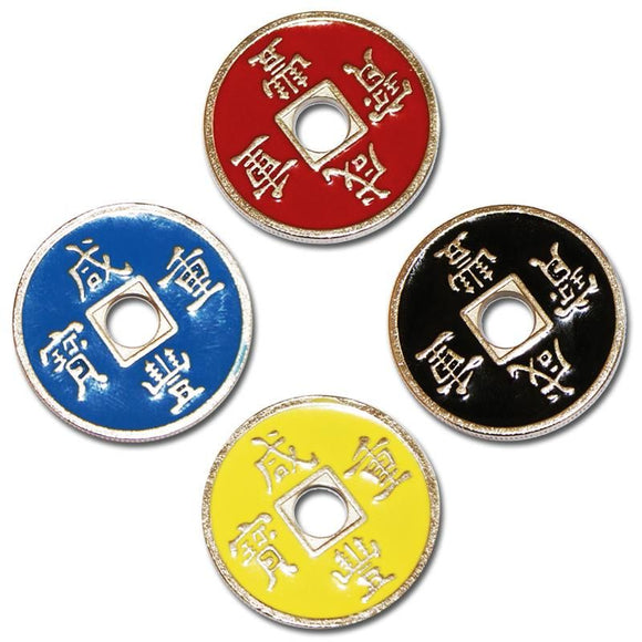 Chinese Style Coins (Set of 4)