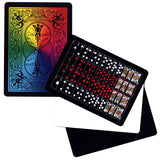 Gaff cards of Rainbow Backed Bicycle Deck - BLACK EDITION