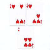 Gaff cards of Purple Violet Backed Bicycle Cards 