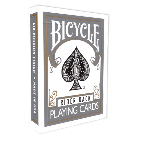 Grey Backed Bicycle Playing Cards + 3 Gaff Cards
