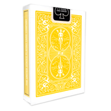 Back view of Yellow Backed Bicycle Playing Cards