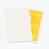 Gaff cards of Yellow Backed Bicycle Playing Cards