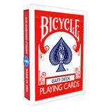 Bicycle Gaff Deck playing cards packaging on a white background