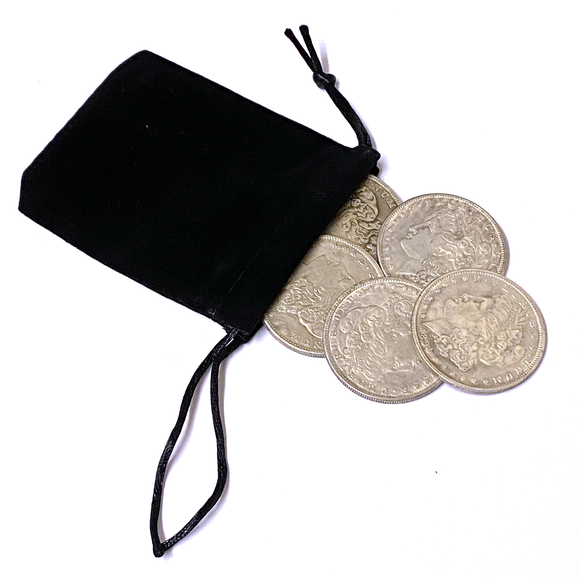 Replica Dollar Palming Coins - Set of 5