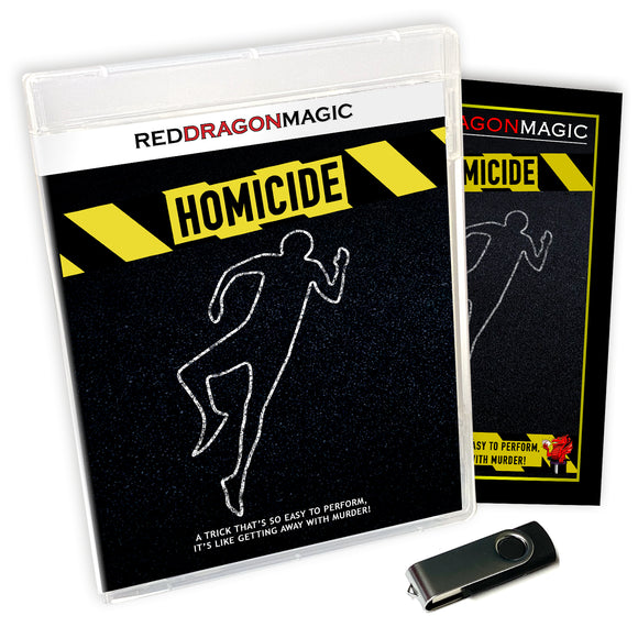 Homicide - Prediction Card Trick EXCLUSIVE TO RDM! (Digital & Paper In ...