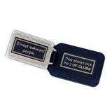 Inside flap of keyring prediction revealing alternative prediction. 