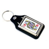 Magic Keyring with the prediction of the Queen of Hearts displayed.