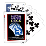 1 Way Forcing Deck BLUE Backed Bicycle - Choose Suit & Value