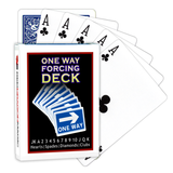 1 Way Forcing Deck BLUE Backed Bicycle - Choose Suit & Value