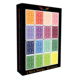 Back design of the Bicycle Spectrum Playing Card deck.