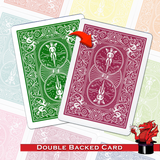 Gaff Double Backed Card from the spectrum deck offered by Red Dragon Magic. 